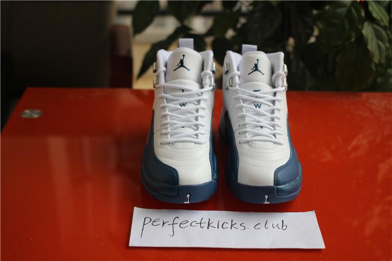 Authentic Air Jordan 12 French Blue Retro OG 2016